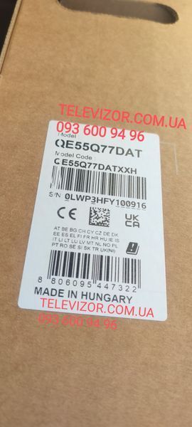 Телевізор Samsung QE55Q77D SA 55Q77D фото