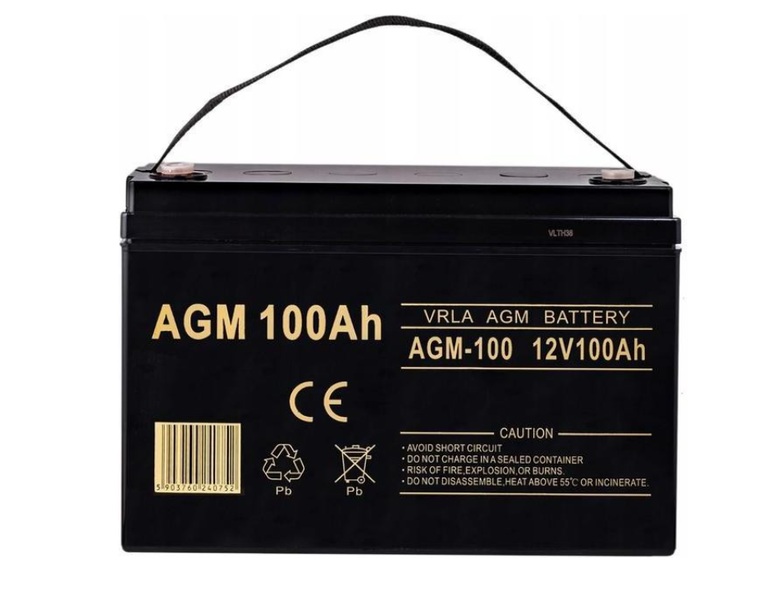 Акумулятор для ДБЖ Volt Polska FM 12V 100Ah (6AKUXAG100) VOLT POLSKA 100AH AGM фото
