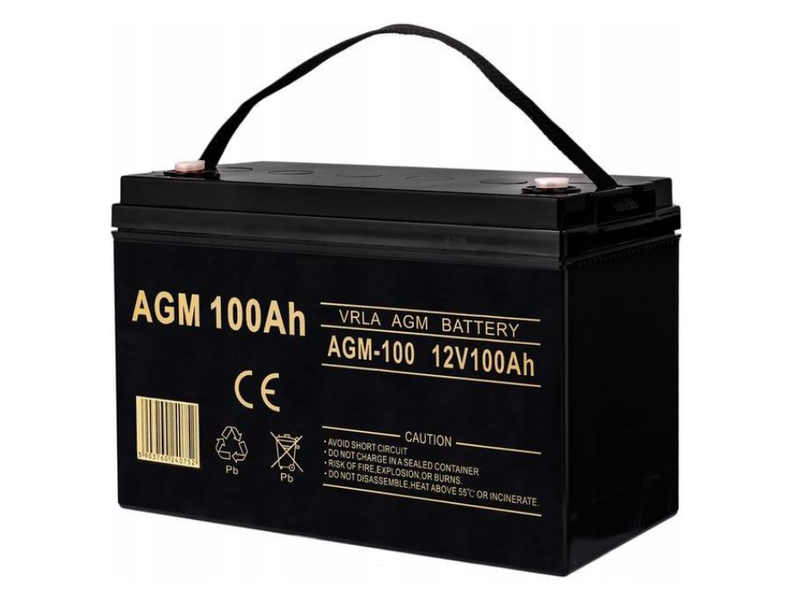 Акумулятор для ДБЖ Volt Polska FM 12V 100Ah (6AKUXAG100) VOLT POLSKA 100AH AGM фото